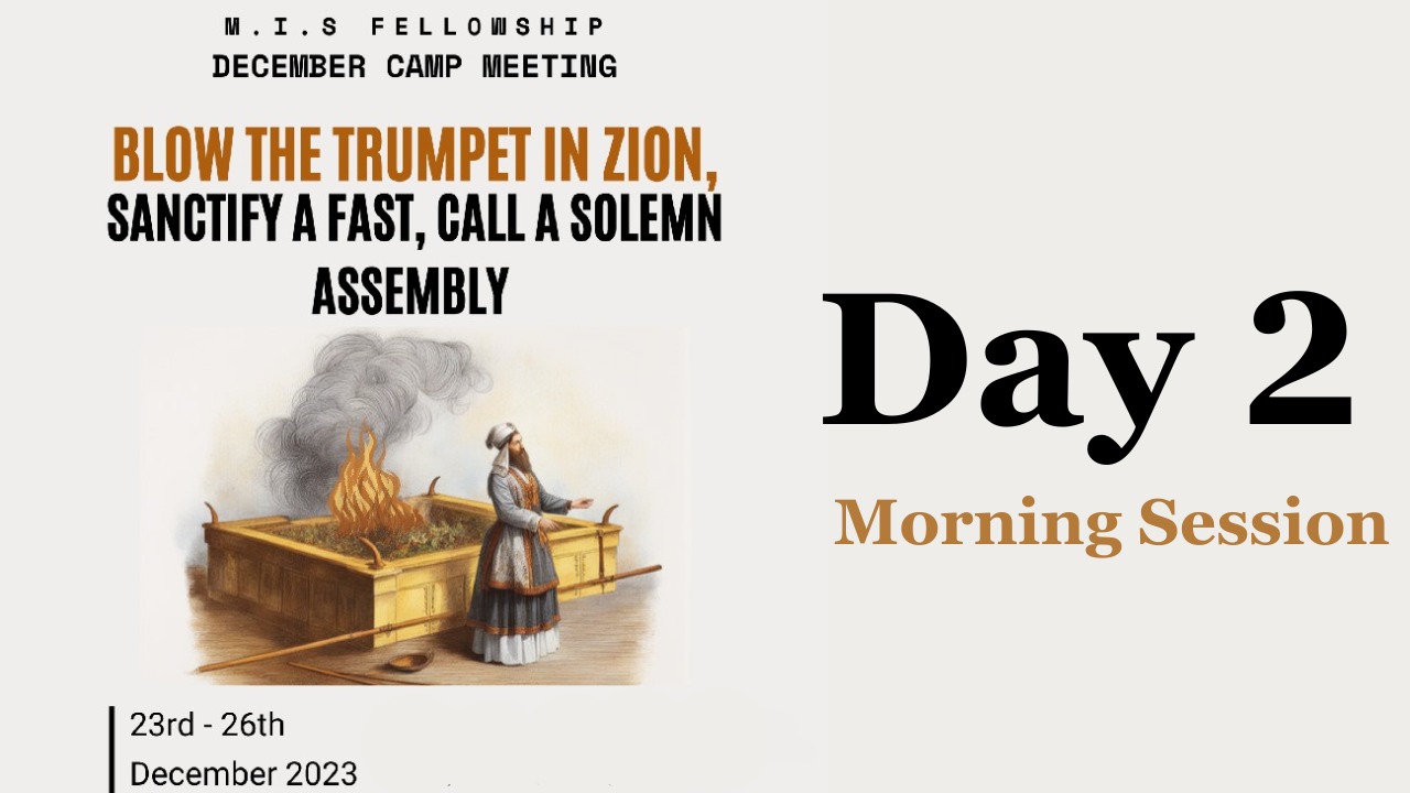 Trumpet Call Ministry » Time for War By Eze Ekeoku December 2023 Camp